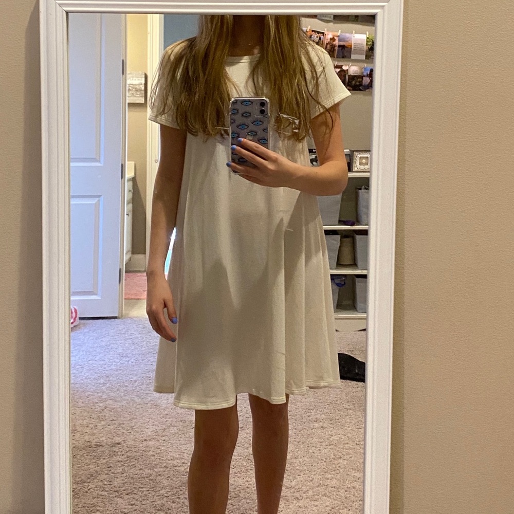 White dress